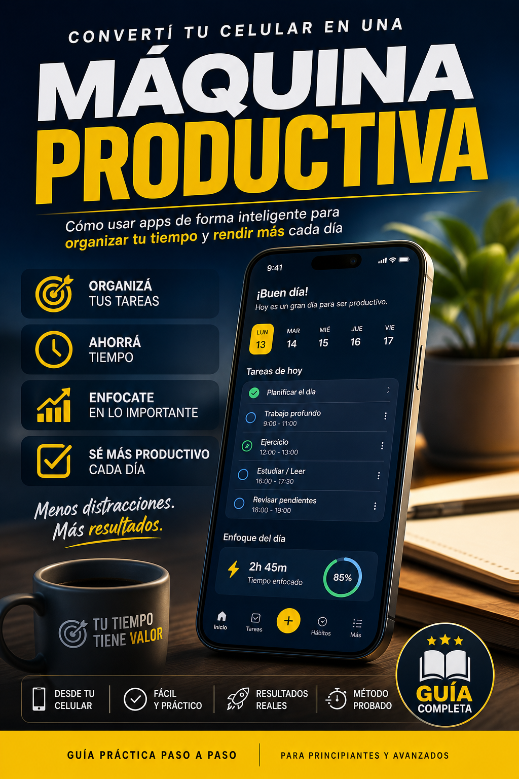 Convertí Tu Celular en una Máquina Productiva